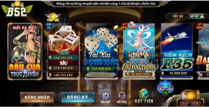 B52Club – A vivid entertainment universe at your fingertips