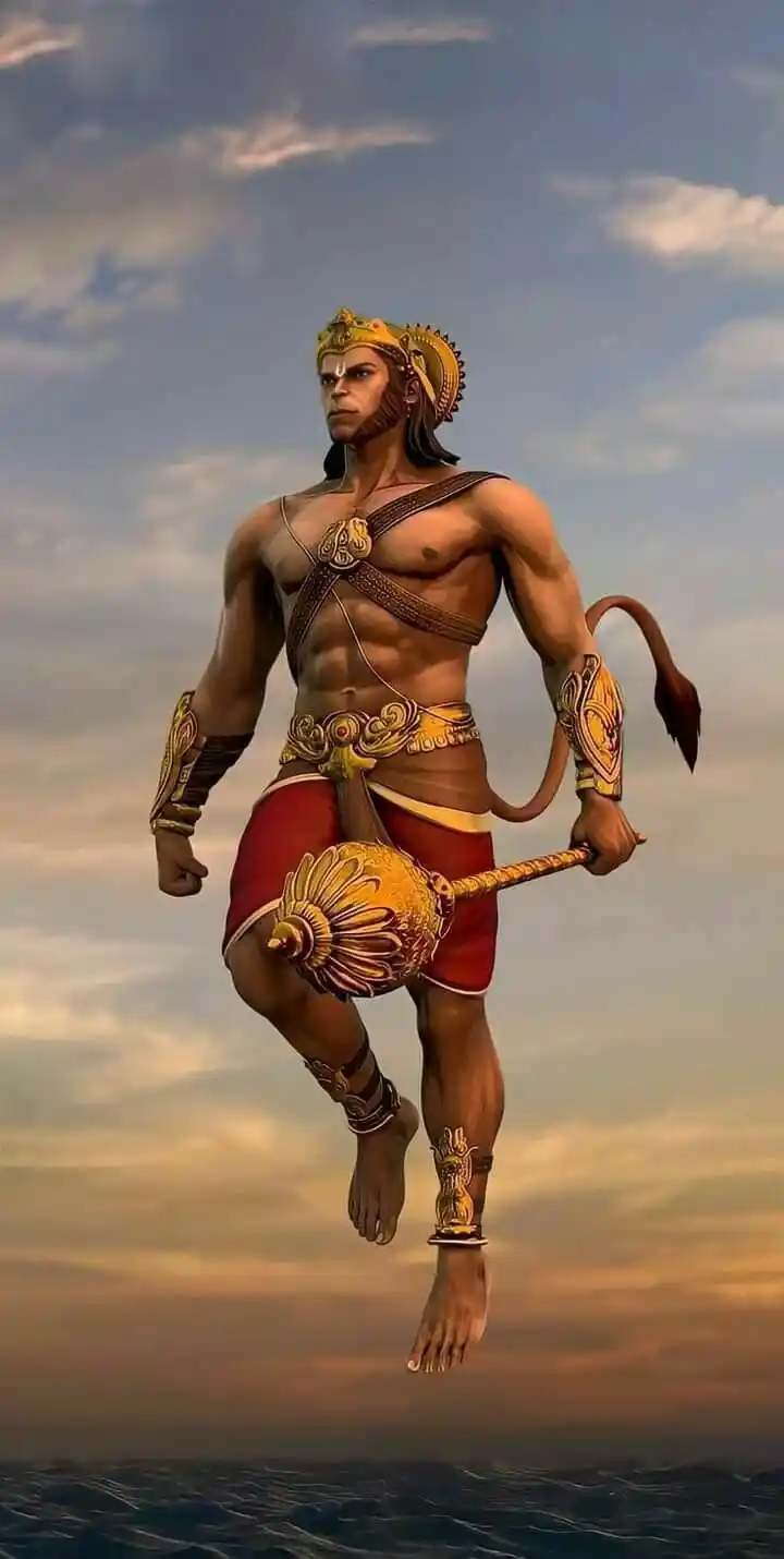 hanuman ji photo black and white